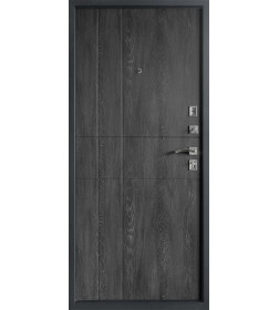 Дверь входная "Титан Антеро" Антрацит/Шале графит (правая)  960х2050 мм