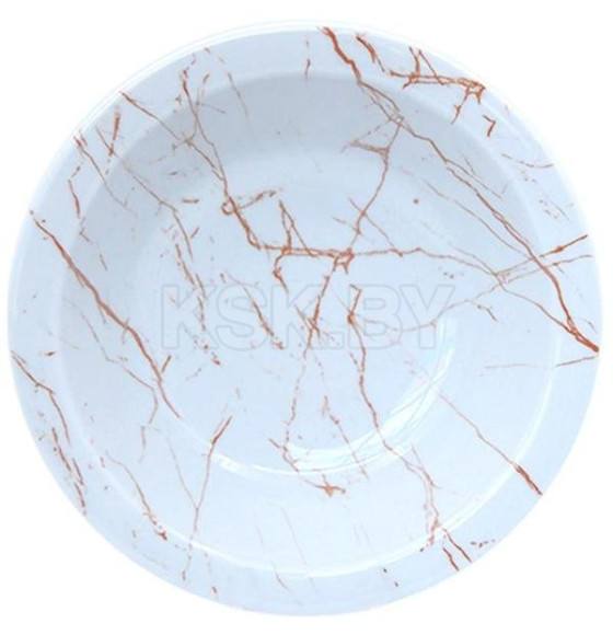 Салатник 160 мм "Мрамор персиковый" тренд 1С0719Ф34 (1С0719Ф34) 