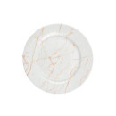 Тарелка мелкая 225 мм "Мрамор персиковый" тренд 1С0714Ф34 (1С0714Ф34) 