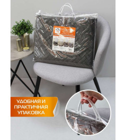 Накидка на диван темно-серая (комплект 2 шт.) MATEX ДИВАНДЕК 65-807