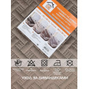 Накидка на диван серо-коричневая (комплект 2 шт.) MATEX ДИВАНДЕК 65-814 (65-814) 