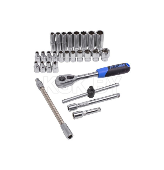 Набор Головок и Бит 108+6пр.1/4''1/2''(6гр.) Forsage (27802) 