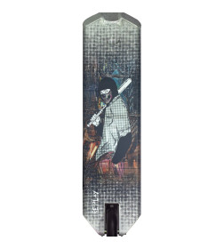 Самокат Novatrack Replay, дека 50 см, колеса 110 мм, HIC, алюминий, серый