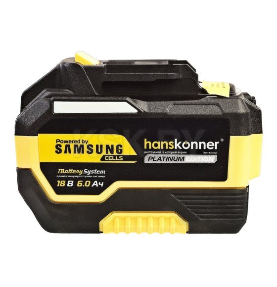 Аккумулятор для электроинструмента 18V 6.0 Ah Li-Ion Hanskonner 1BatterySystem HBP2006PRO (HBP2006PRO) 