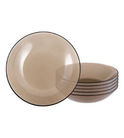 Набор тарелок "Ambiante Eclipse" (6пр.) L5088 суп. (21см)