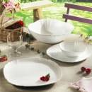 Набор тарелок "Lotusia White" (6пр.) Н1505 (N3620) десерт. (23см) (32584) 