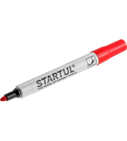 Маркер промышленный перманентный фетровый (красный) STARTUL PROFI ST4340-03