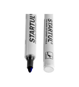 Маркер промышленный перманентный фетровый (синий) STARTUL PROFI ST4340-02