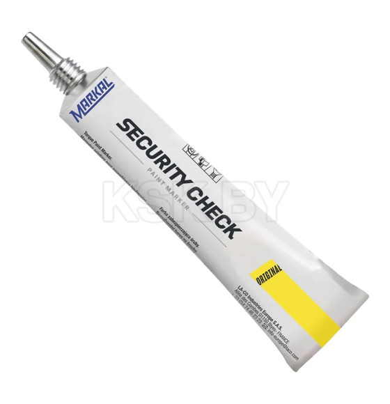 Маркер промышленный для контроля раскручивания болтов (желтый) MARKAL SECURITY CHECK 96669 (96669) 