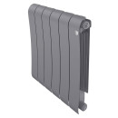 Радиатор биметаллический Royal Thermo Infinity 500 Silver Satin 6 секц. (НС-1630002) 