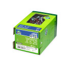 Саморез кровельный с резин. прокл. 5.5х25 сверло PT3, RAL 3005, в коробке с окном, ЕКТ (упак/250шт) (BW000088) 