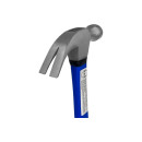 Молоток-гвоздодер 450 гр фибергласовая обрезиненная рукоятка Vertextools 10-25-450 (10-25-450) 