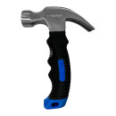 Молоток-гвоздодер 225 гр компакт Vertextools 10-28-225 (10-28-225) 