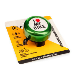 Звонок велосипедный 54 мм Favorit TD-0602GN