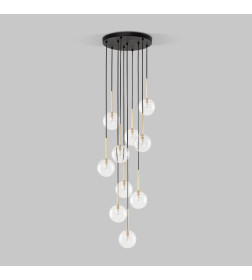 Подвесной светильник со стеклянными плафонами 5944 Nilos TK Lighting