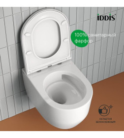 Унитаз подвесной IDDIS Aiger AIGRDSEi25