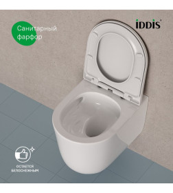 Унитаз подвесной IDDIS Slide SLIRDSEi25