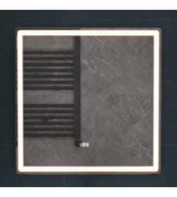 Зеркало с подсветкой Vigo Geometry Luxe 700х700х30мм бесконтактное