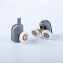 Ролики IDDIS 2  двойные, 2  одинарные,  стекло 4 мм 966M23GR4DZ серый (966M23GR4DZ) 