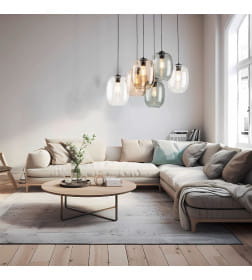 Подвесной светильник со стеклянными плафонами 5974 Elio TK Lighting