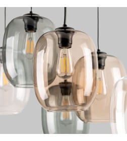 Подвесной светильник со стеклянными плафонами 5974 Elio TK Lighting