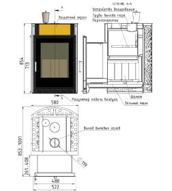 Печь банная ПБМ 20_3К ULTRA