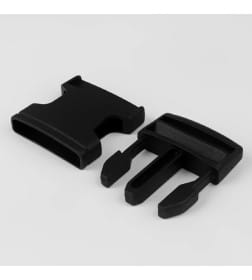 Фастекс 5,5*3,5см вн 3,8см макс нагрузка до 15кг чёрный упак.10шт АУ 5077427    