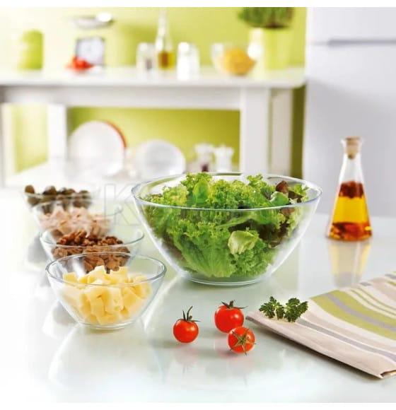 Набор салатников стеклянных "Cosmos" 5 шт. 12,5/23 см P6766 (P6766) 