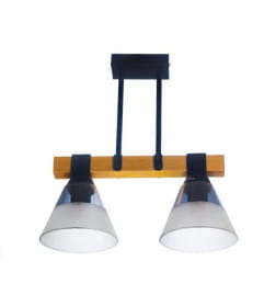 Светильник НПБ 02-2х60-101 C1268/2 черный