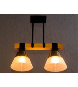 Светильник НПБ 02-2х60-101 C1268/2 черный