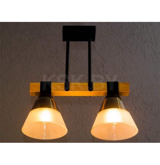 Светильник НПБ 02-2х60-101 C1268/2 черный (C1268/2) 