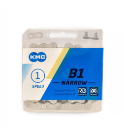 Цепь велосипедная B1 NARROW RB, 1/2"х3/32"х112L (в боксе) KMC B1RB-N