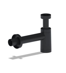 Сифон Ани бутылочный 11/4х40 черный BRB1004BL