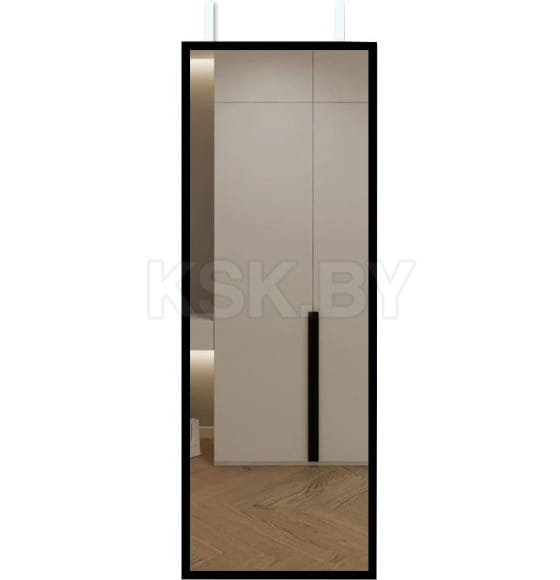 Зеркало надверное 35х110 см в раме (чёрый) Emze DK235 (DK235.CHE) 