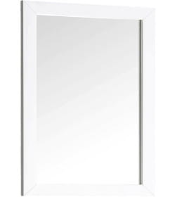 Зеркало прямоугольное 40х60 см в раме МДФ (белый) Emze DK4001