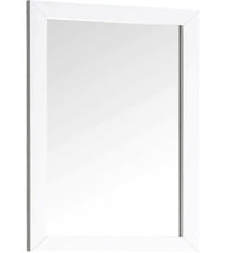 Зеркало прямоугольное 50х70 см в раме МДФ (белый) Emze DK4002