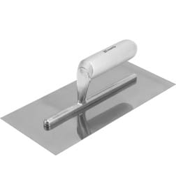 Гладилка стальная 280х130 мм зеркальная полировка, деревянная ручка Matrix 86732