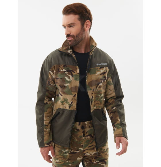 Костюм флисовый HUNTSMAN Пикник-ЛЮКС Мультикам 60-62/188 ткань Флис