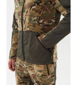 Костюм флисовый HUNTSMAN Пикник-ЛЮКС Мультикам 44-46/170 ткань Флис