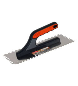 Гладилка нержавеющая 280х130 мм (зуб 6х6 мм/8х8 мм) 3K DЕCOR 680-068