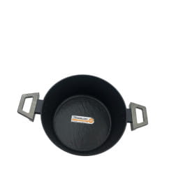 Кастрюля алюминиевая "Rockstone" с антипригарным покрытием с крышкой 3,7 л/24 см (BB102472)