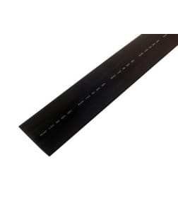 Трубка термоусадочная 50.0/25.0 мм 1 м (черная) REXANT 25-0006