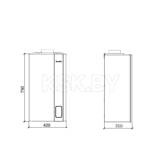 Газовый котел Fondital Formentera CTN 24 (CFNB42CC24) 