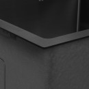 Мойка ARFEKA ECO AR 500*500 BLACK PVD NANO DECOR MILLET GRAINS (ECO AR 500*500 BLACK PVD NANO DECOR) 