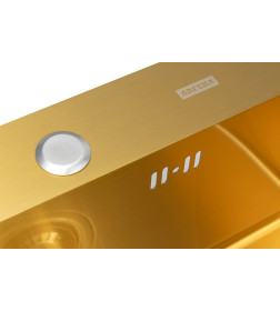 Мойка ARFEKA ECO AR 500*500 GOLD PVD NANO DECOR