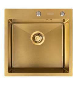 Мойка ARFEKA ECO AR 500*500 GOLD PVD NANO