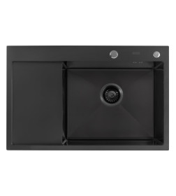 Мойка ARFEKA ECO AR 780*500 R BLACK PVD NANO