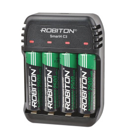 Зарядное устройство ROBITON Smart4 C3 БЛ17262