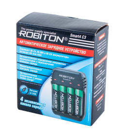 Зарядное устройство ROBITON Smart4 C3 БЛ17262