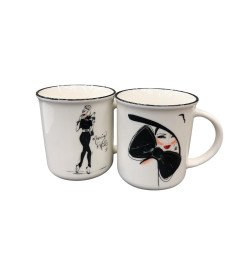 Кружка 350 мл фарфор МИКС DA1438 Market Union